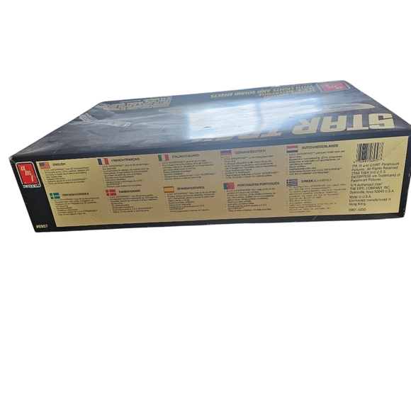 Star Trek U.S.S. Enterprise Model Kit Special Ed. Lights,sound,collectable - Picture 4 of 11
